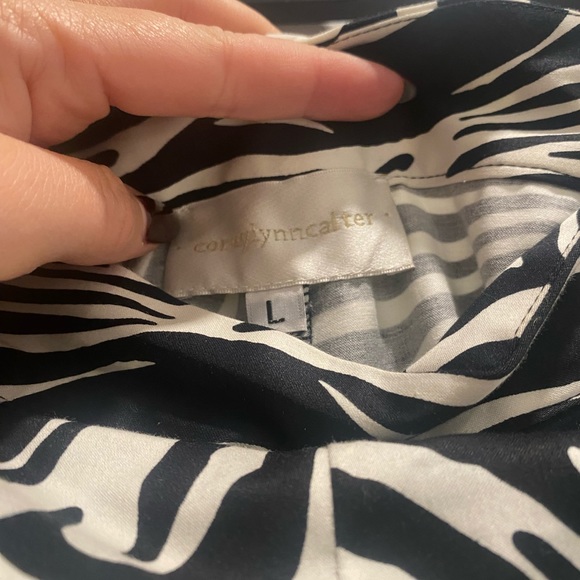 Anthropologie Corey Lynn Calter Zebra Pants - Picture 4 of 7